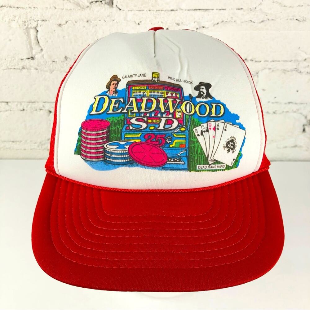 Vintage Deadwood South Dakota Snapback Hat